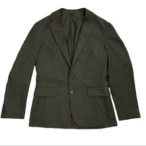 J. Crew Olive Green Ludlow Slim Blazer 36S